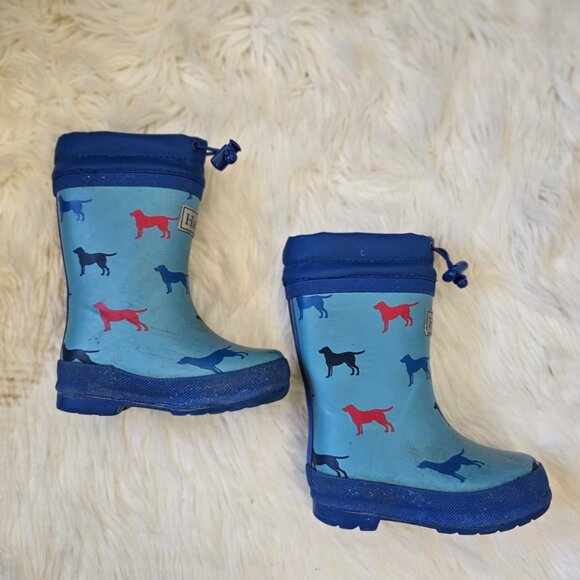 Hatley Dogs Print Rain Boots – Toddler Size 7 - Picture 2 of 3
